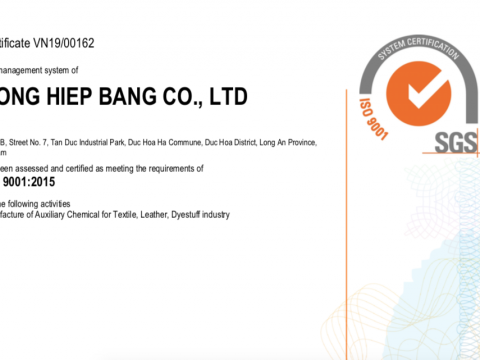 Chứng nhận ISO 9001 - 2015